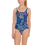 All-Over Print Kids Swimsuit