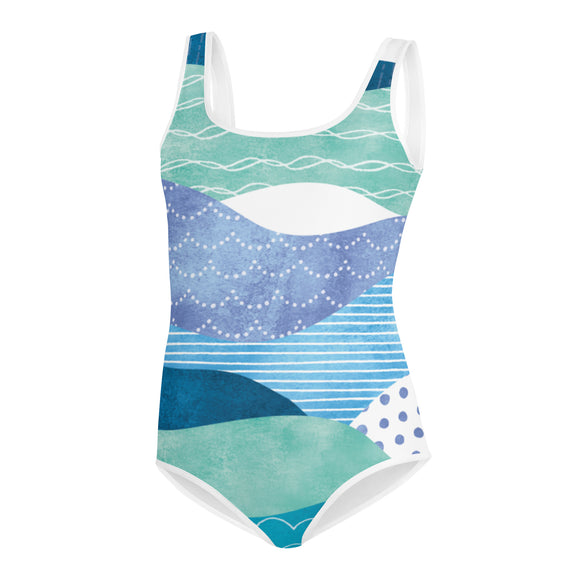 All-Over Print Youth Swimsuit